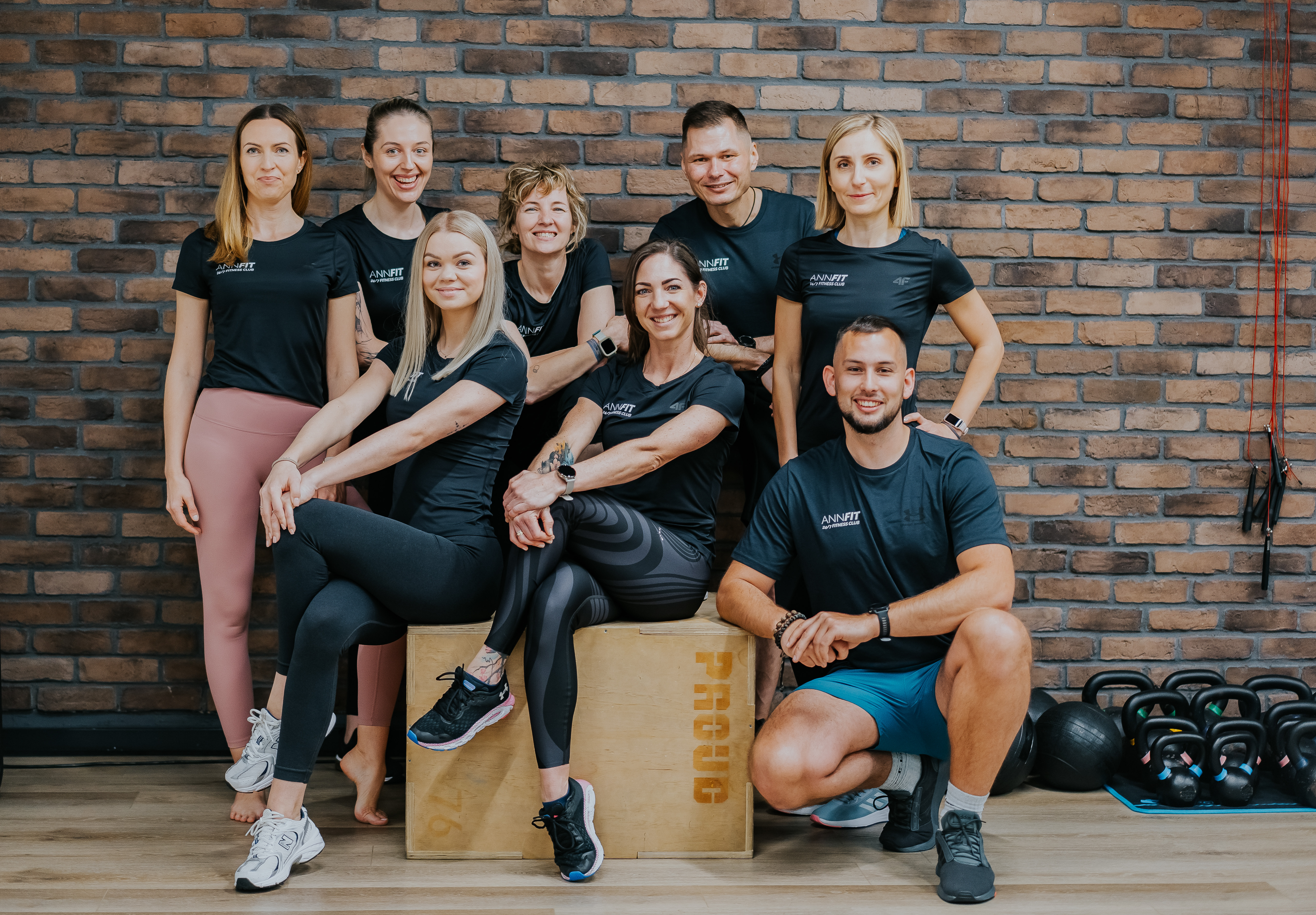 Zespół ANNFIT w klubie w Andrychowie